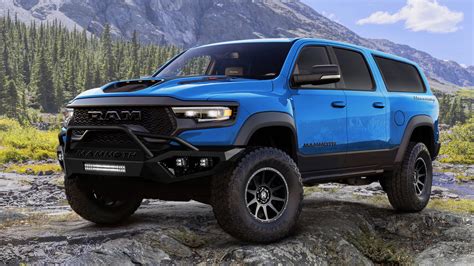 Ram 1500 Trx Based Hennessey Mammoth Suv 1000 Revealed With 7 Seats