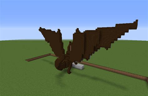 I thought someone was reposting my dragon head, but this one has some improvements. Dragon Statue 2 - Blueprints for MineCraft Houses, Castles ...