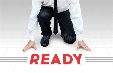 Start To Work Ready Begin To Activity Or Business Stock Photo Image