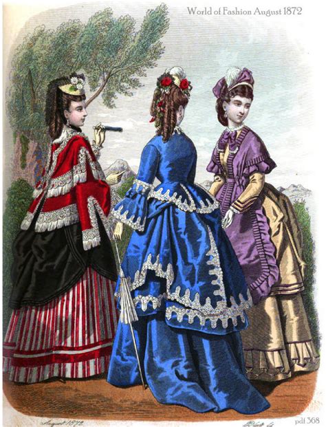 Two Nerdy History Girls Fashions For August 1872