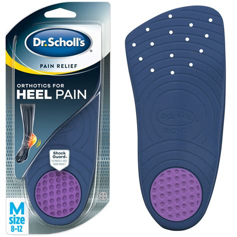 Dr Scholls Heel Pain Relief Orthotic Inserts For Men 8 12 Insoles
