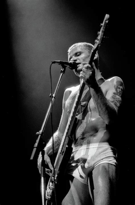 Flea Of The Red Hot Chili Peppers In His Underwear At The 1992
