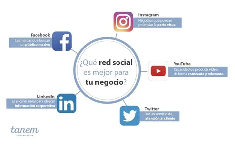 ¿qué Red Social Es Mejor Para Tu Negocio Tanem ComunicaciÓn