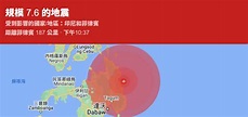 22：37菲律賓規模7.6地震！日本急發海嘯警報 鳴笛聲響破夜空 - 時事 - 中時新聞網