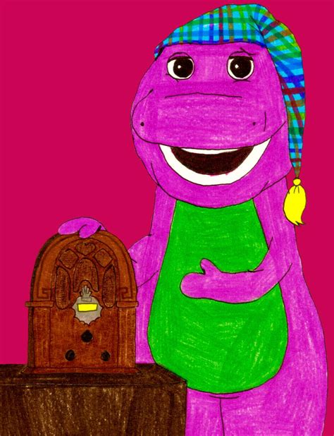 Barney Listening To The Radio By Bestbarneyfan On Deviantart