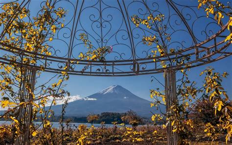 Download Wallpapers Mount Fuji Fujisan Volcano Fuji Honshu