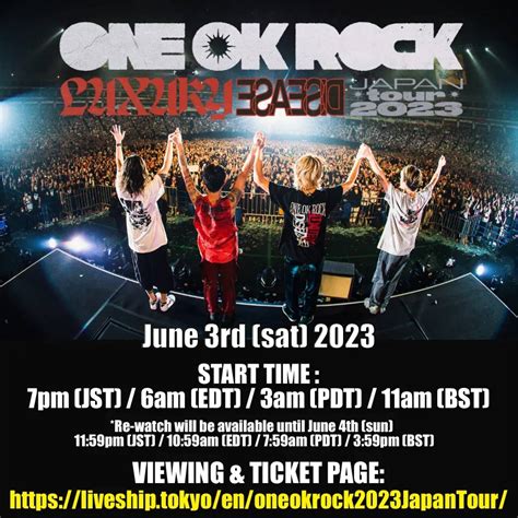 One Ok Rock To Stream Tokyo Dome Concert Worldwide