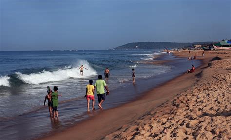 This railway station is located at a distance if you intend to drive to candolim beach the ideal way would be to start from either panjim or mapusa. Candolim Beach at noon....finest beach of North Goa ...