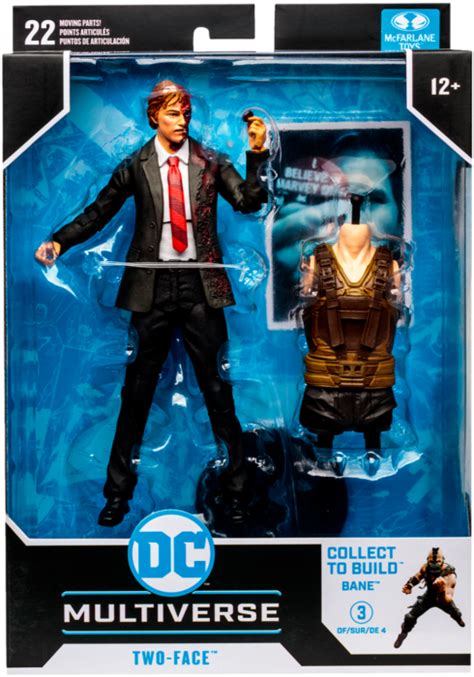 Batman The Dark Knight Trilogy Two Face Dc Multiverse 7” Scale