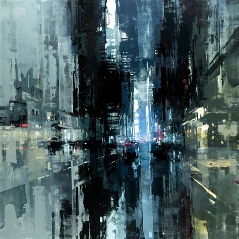 New Oil Based Cityscapes Set At Dawn And Dusk By Jeremy Mann — Colossal