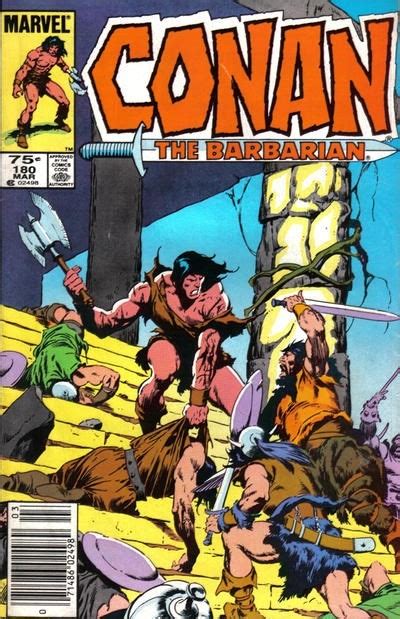 Conan The Barbarian 180 Values And Pricing Marvel Comics The Comic