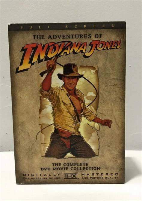 The Adventures Of Indiana Jones The Complete DVD Movie Collection