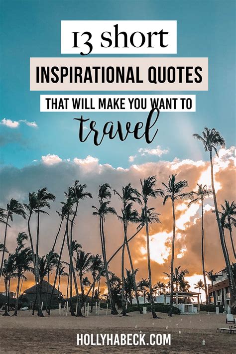 13 Short Inspirational Quotes That Will Make You Want To Travel The