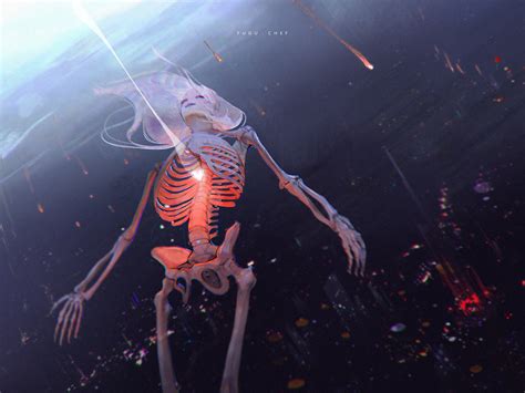Dark Skeleton Hd Wallpaper By Fugu