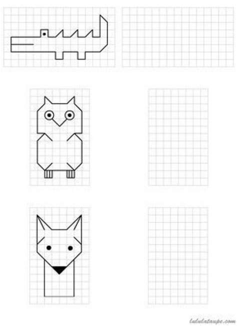 Modele dessin pixel dessin pixel facile coloriage pixel art logiciel dessin art facile dessin quadrillage pixel art draw this! Dessins simples à reproduire sur quadrillage CE1 #math # ...