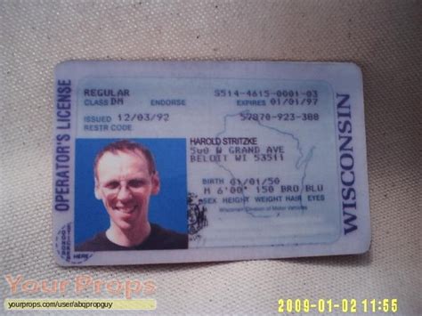 Drivers in alabama dealing with stolen, damaged or lost drivers licenses should apply for a drivers license replacement at a local al dmv office. The Lost Room Harold Stritzke's Drivers License original ...