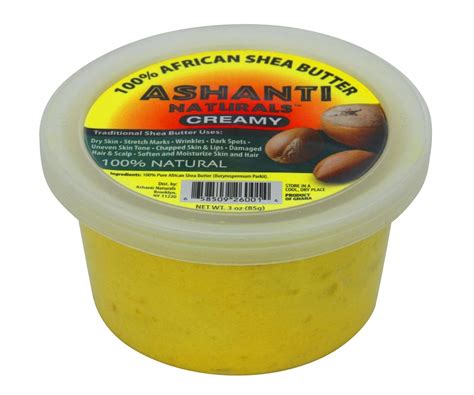 Ashanti Naturals Shea Butter Raw Creamy Unrefined Shea