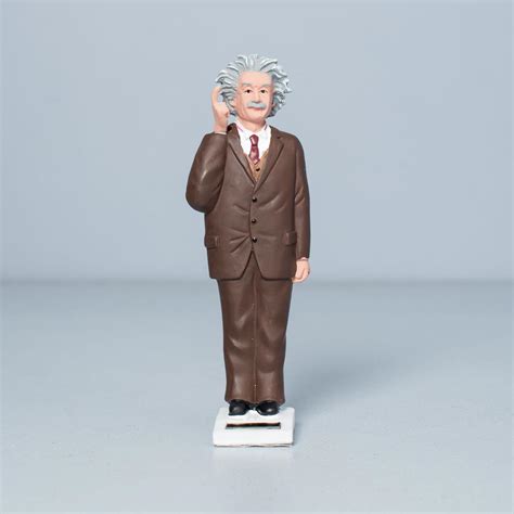 Figurine Solaire Einstein Kikkerland