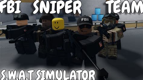 Fbi Sniper Team Move Roblox Swat Simulator Youtube