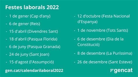 El Calendario Laboral 2022 De Vilanova I La Geltrú Tendrá 13 Días