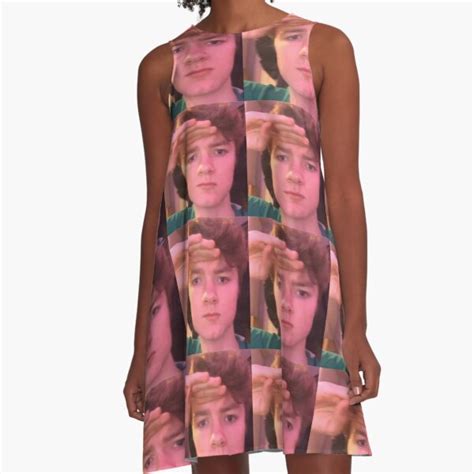 Tommyinnit Collage Art A Line Dress For Sale By Itsorangeblue Redbubble