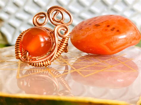 Carnelian Goddess Ishtar Love Sex And Magick Magnetic Copper Etsy