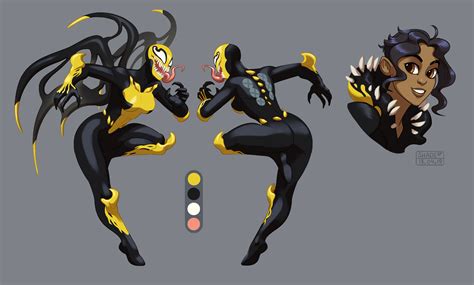 Commission Symbiote Design By Shade Shypervert On Deviantart Marvel