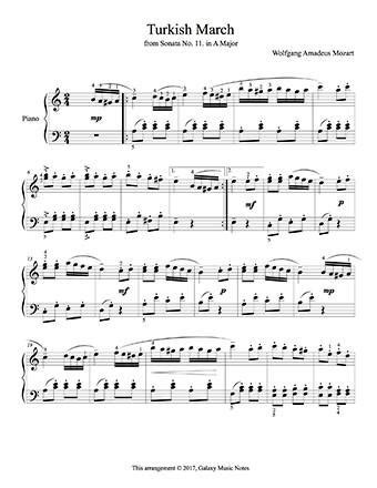 Maybe you would like to learn more about one of these? Turkish March by Mozart - Intermediate piano sheet music