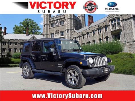 Used 2018 Jeep Wrangler Jk Unlimited Sahara For Sale 33999