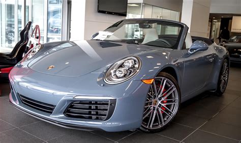 Dealer Inventory 2017 911 Carrera S Graphite Blue - Rennlist - Porsche
