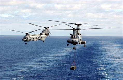 Ch 46d Sea Knight Helicopters