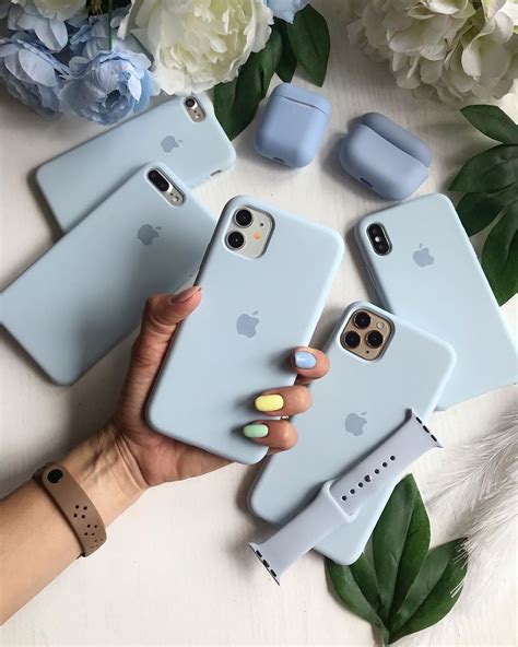 Iphone Silicone Case Sky Blue Silicone Iphone Cases Blue Phone