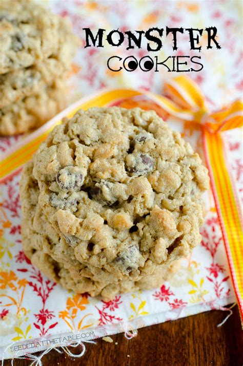 How we paired them… you chose monster cookies recipe : Paula Deen Monster Cookie Recipe - Healthy No Bake Giant ...
