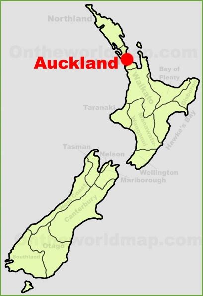Auckland Maps New Zealand Detailed Maps Of Auckland