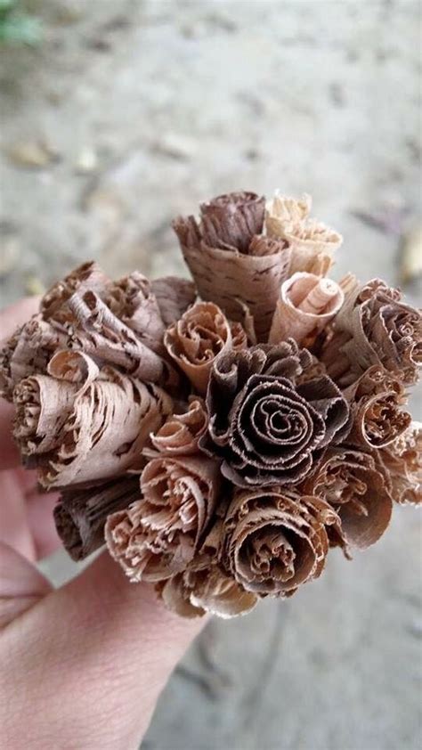 why not turn wood shavings into a bundle of flowers this is something i work with everyday