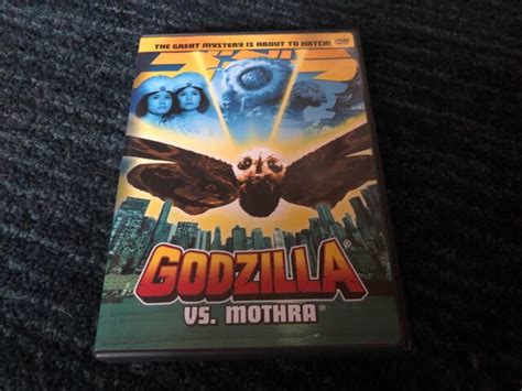 Mothra Vsgodzilla Dvd 2002 Great Shape Ebay