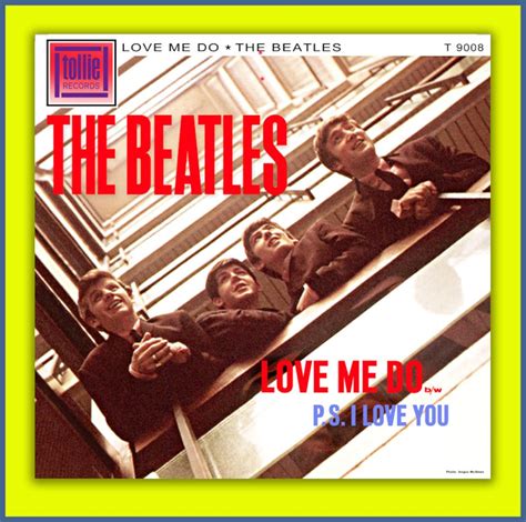 The Beatles Love Me Do Bw Ps I Love You Tollie Fantasy Etsy