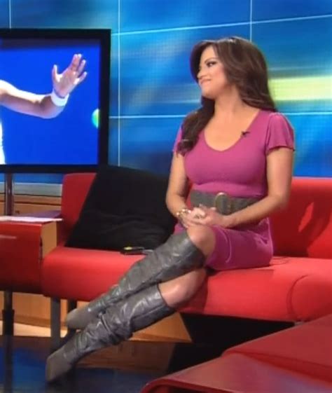 The Appreciation Of Booted News Women Blog Robin Meade In Grey