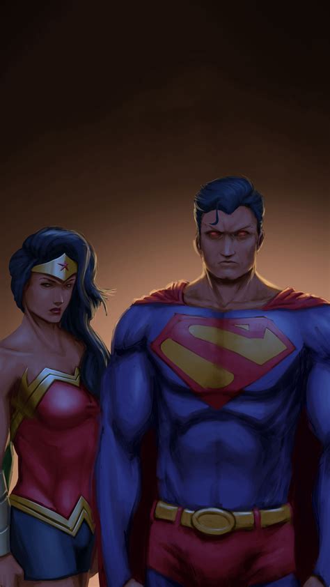 1080x1920 Justice League Super Heroes Artwork Artist Digital Art Aquaman Wonder Woman