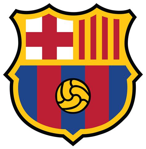 The collar is bicolor, in blue and red, leaving the top of the sleeves, the nike logo and the secondary sponsors in blue. FC Barcelona New Logo - Football Logos