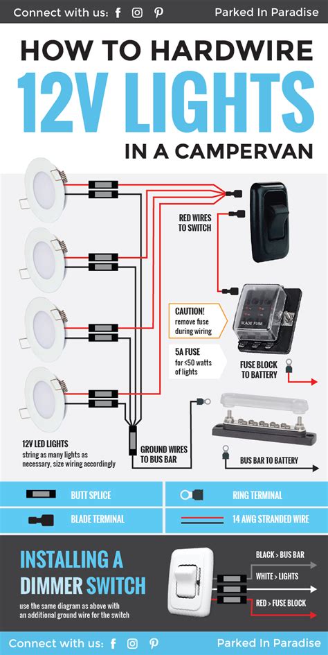 How To Hardwire 12v Led Lights Into Your Campervan Conversion