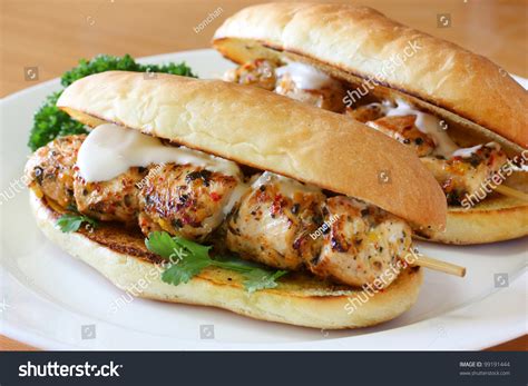 Maybe you would like to learn more about one of these? Chicken Spiedie, Submarine Roll Sandwich Stock Photo ...