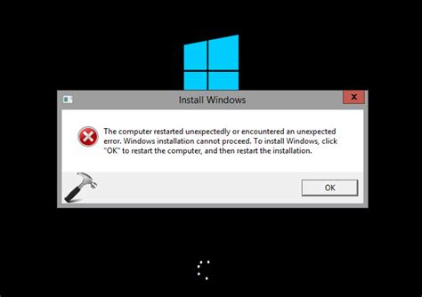 FIX The Computer Restarted Unexpectedly Or Encountered An Unexpected Error Windows