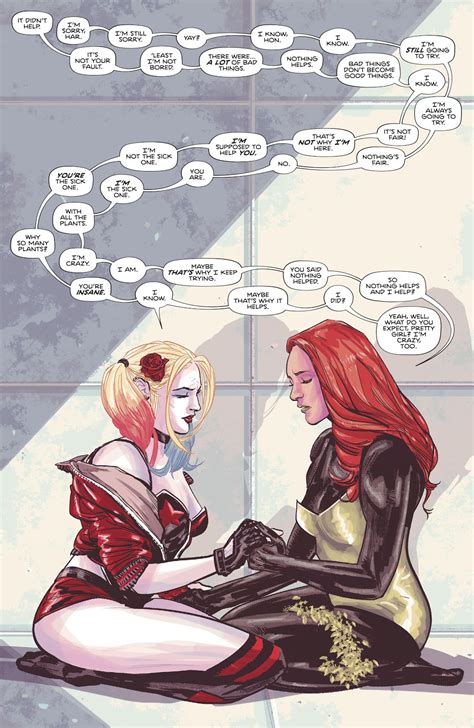 Harley Quinn And Poison Ivy Heroes In Crisis Comicnewbies