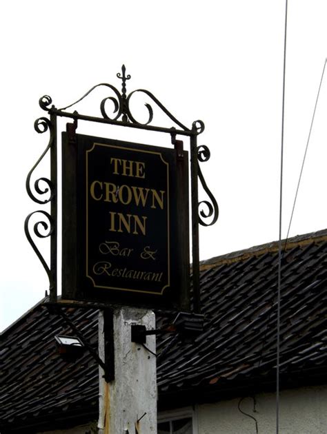 The Crown Inn Public House Sign © Geographer Geograph Britain And
