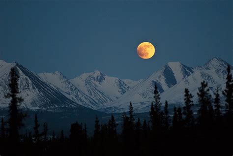 Full Moon A Full Moon Rises Over The Mountains Nps Photo Flickr