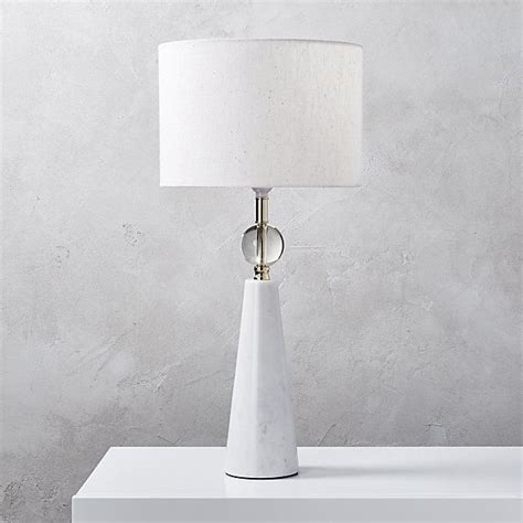 Tapered Marble Table Lamp Table Lamp Modern Table Lamp Lamp