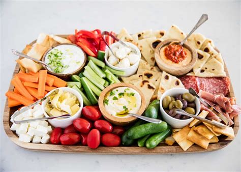 Learn How To Build The Ultimate Mezze Platter Filled With Dips Flat