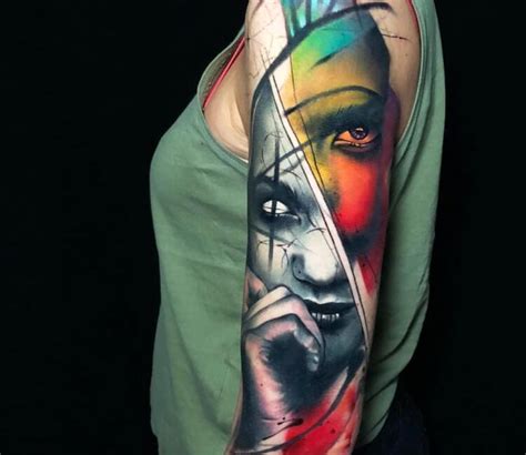 Faces Tattoo By Rich Harris Photo 26890