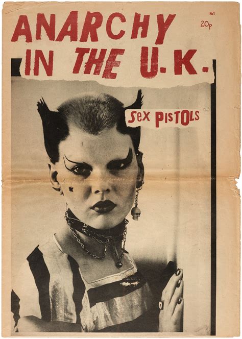 Jamie Reid With Sophie Richmond And Vivienne Westwood Anarchy In The Uk Newspaper No 1